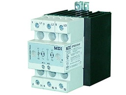 3 Pole Solid State Relay with Integrated Heatsink