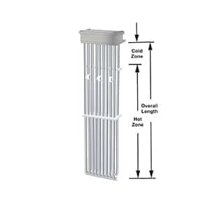 9 ELEMENT PTFE HEATER