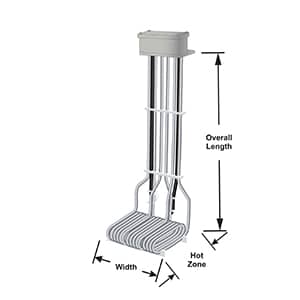 3 ELEMENT BOTTOM HEATER