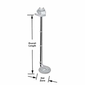 LOW PROFILE PTFE BOTTOM HEATER