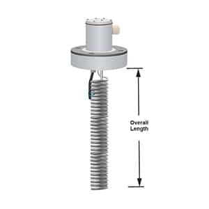 SPIRAL PTFE 3" FLANGE HEATER